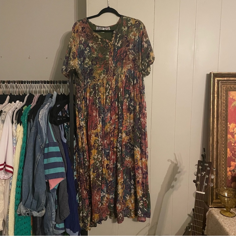 Colorful Vintage Dress